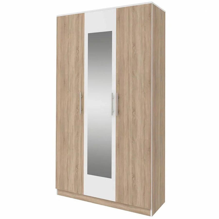Шкаф 3 дверный с зеркалом Оливия MSK