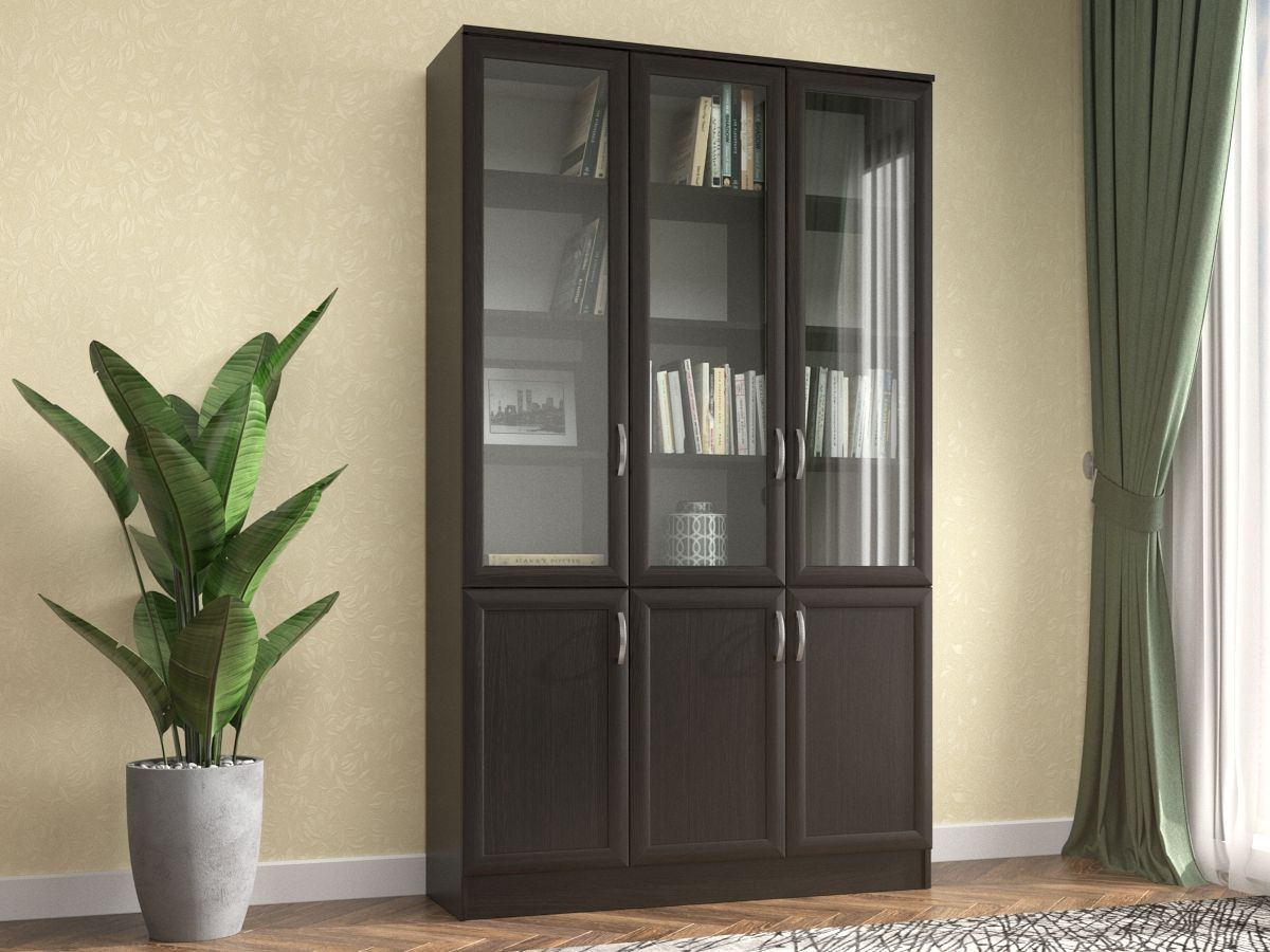 Шкаф трехстворчатый Книжный 9