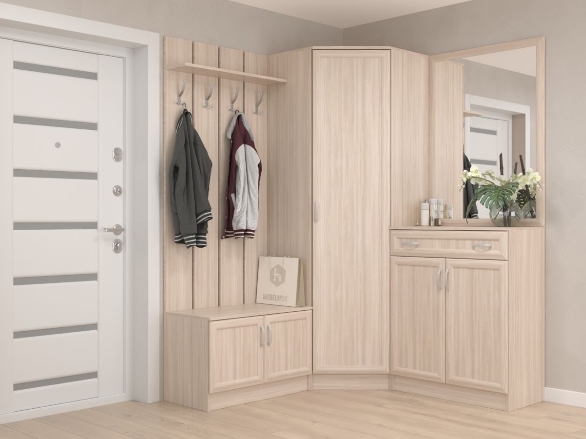 Угловая прихожая Салют 3